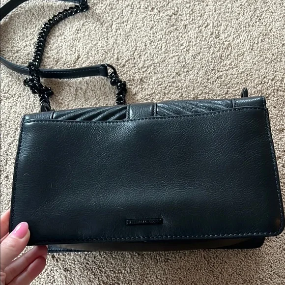 Rebecca Minkoff Black Quilted Crossbody Bag - Picture 7 of 7